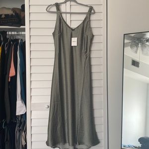 NWT Forever 21 Polka Dot Slip Maxi Dress